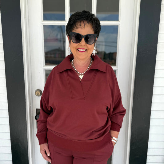 Stephanie Top | Mahogany