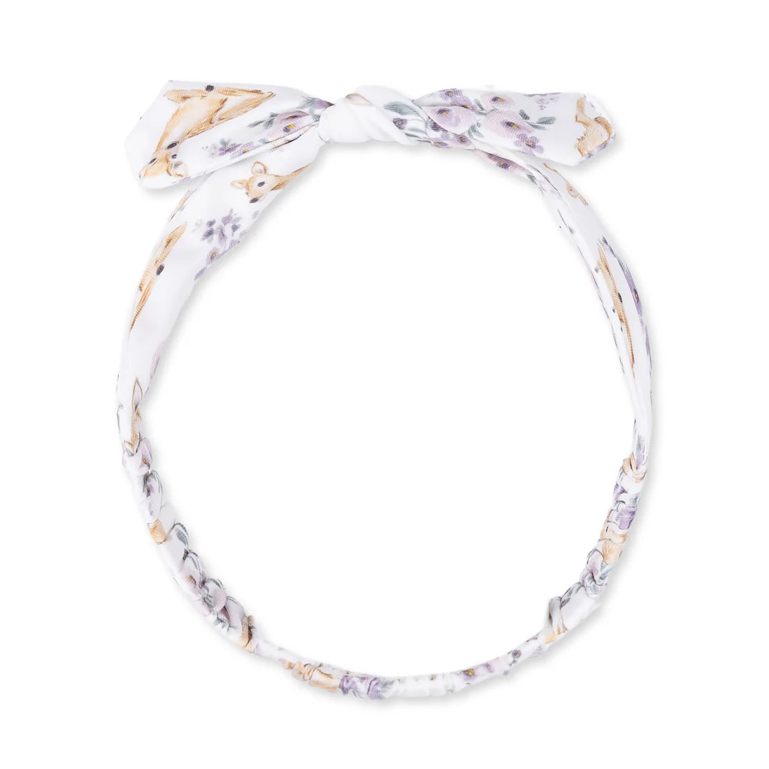 Floral Deer | Knot Headband
