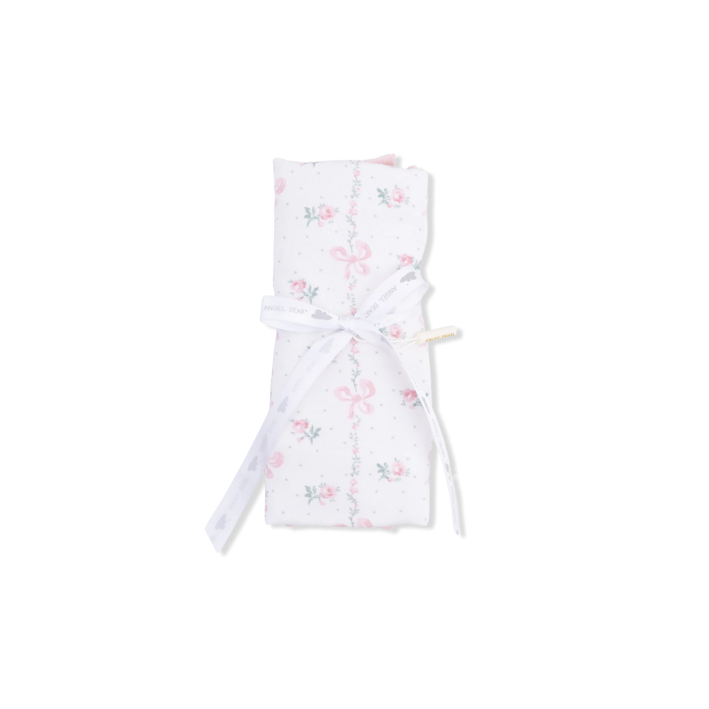 Dainty Buds and Bows | Ruffle Burp Cloth