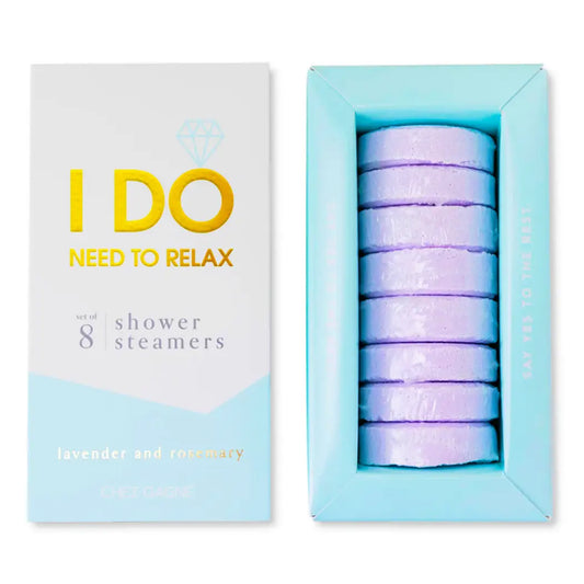 I Do Need To Relax - Bridal Shower Steamers - Lavender - Set of 8 Tabs