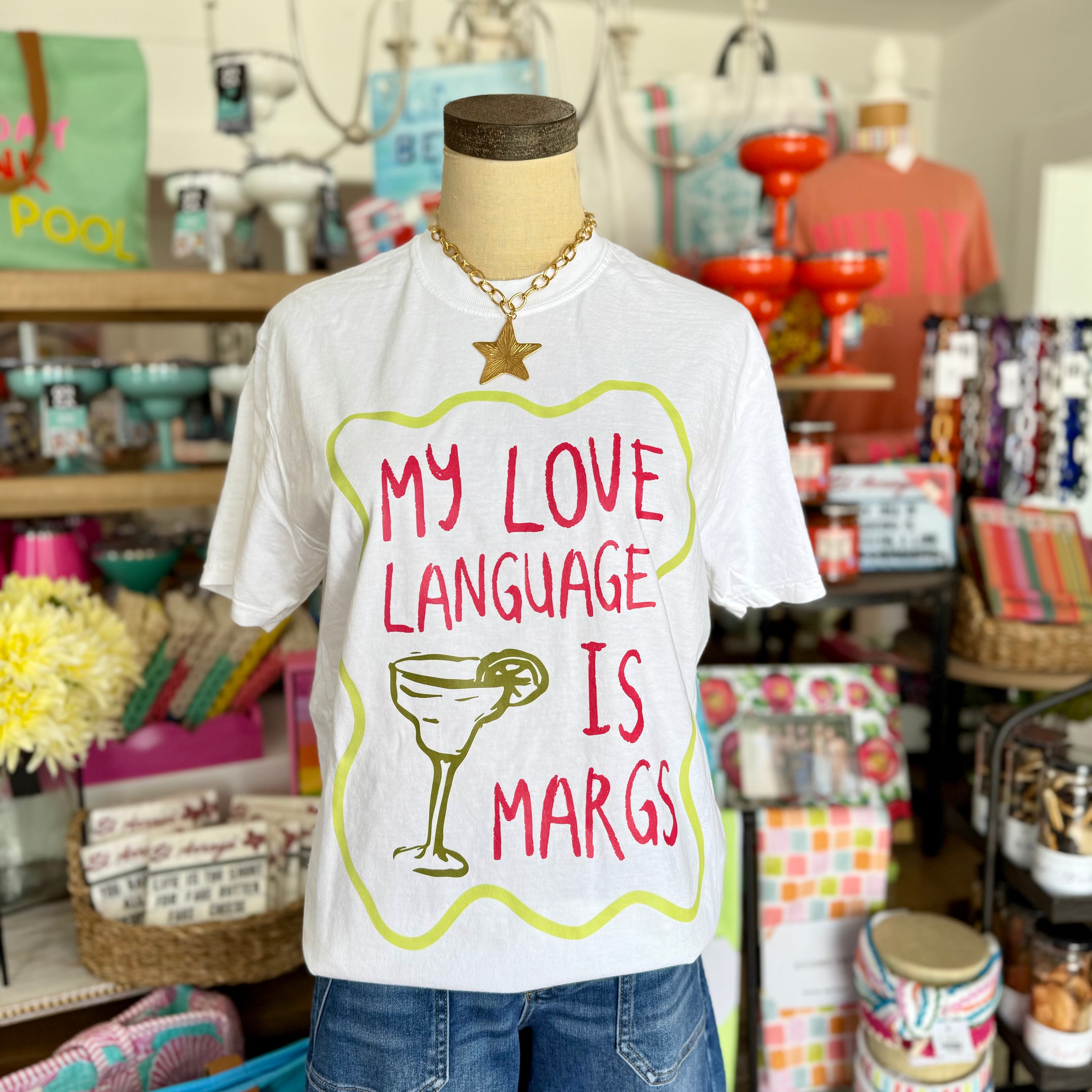 My Love Language is Margs Tee – Piper Jo & Co