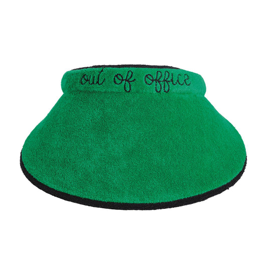 Resort Ready Terry Cloth Visor | Out of Office