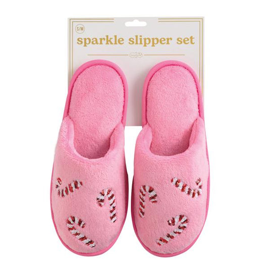 Holiday Sparkle Slippers