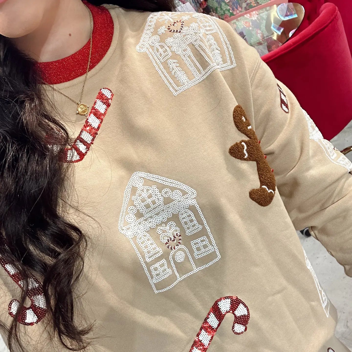 Gingerbread Sweets Sweatshirt | Brianna Cannon