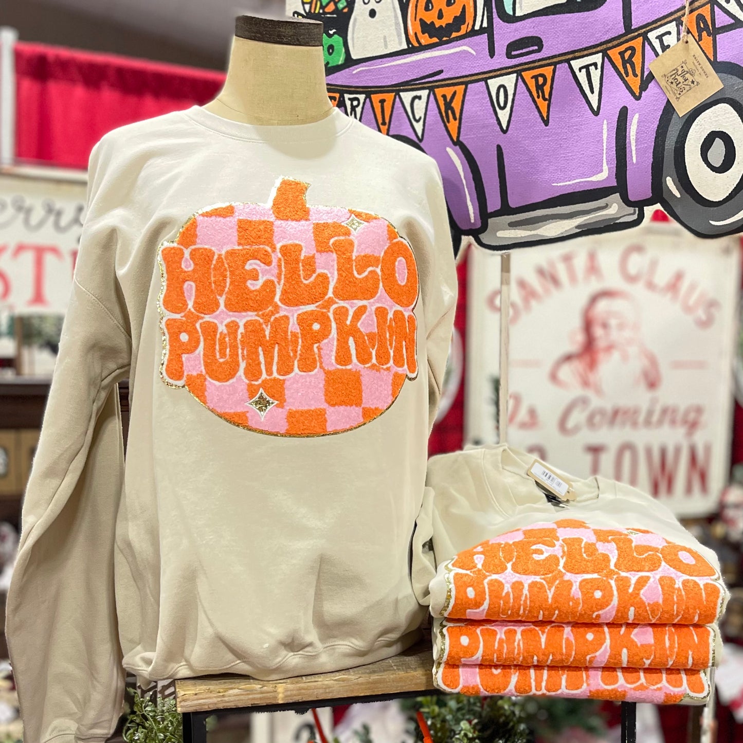 Hello Pumpkin Sweatshirt