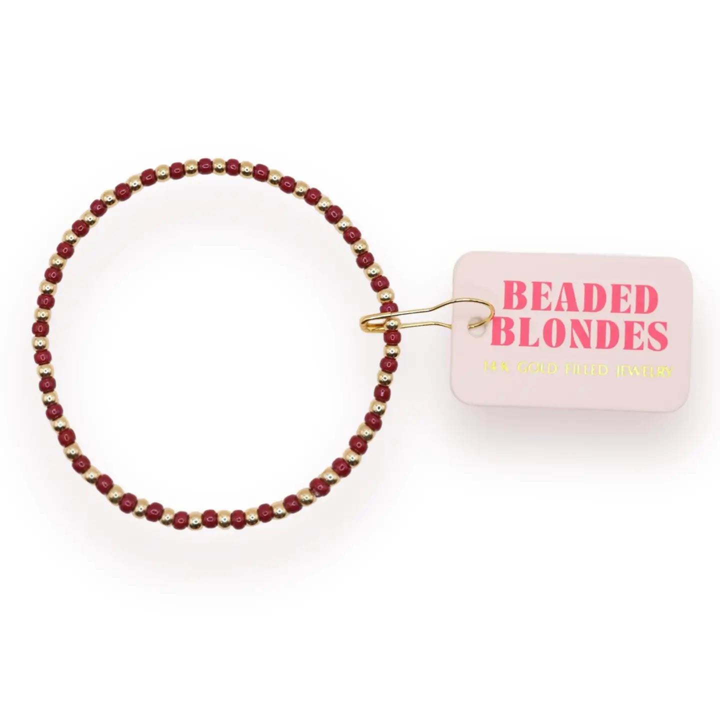 Demi Bracelet in Maroon | Extended