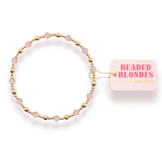 Champagne June Bracelet | Extended