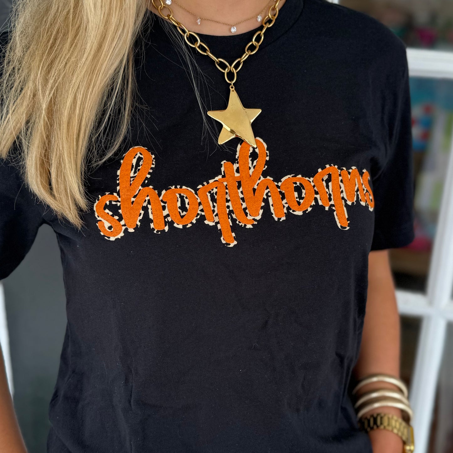 Shorthorns Leopard Tee