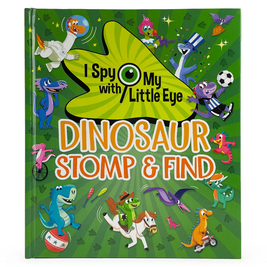 Dinosaur Stomp & Find (I Spy with My Little Eye) Book