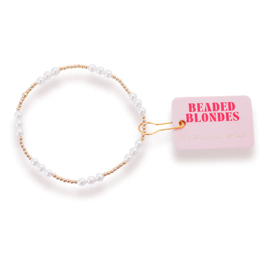 Ily Pearl Bracelet in Gold