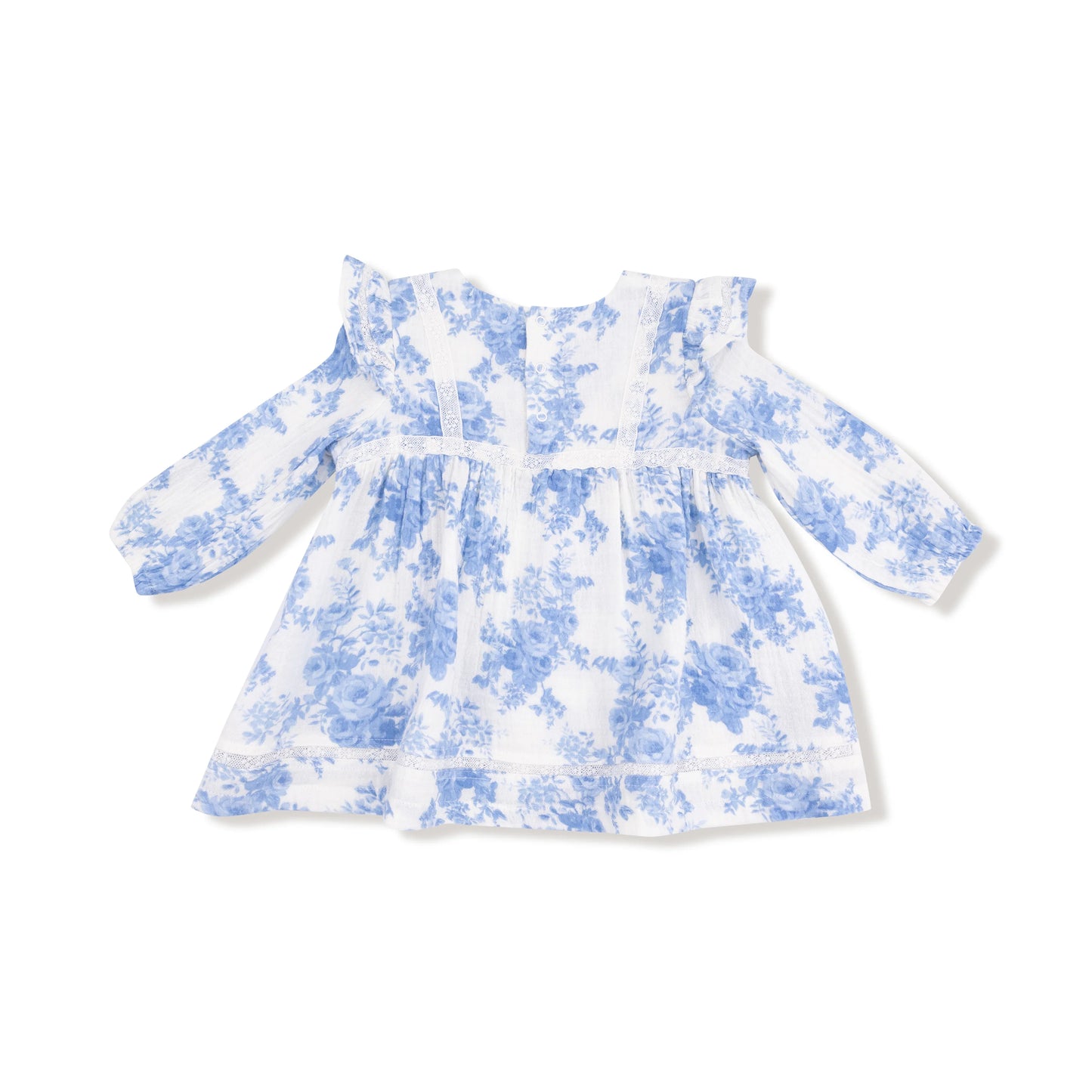 Long Sleeve Vintage Lace Dress and Bloomer (2T to 4T Dress Only)