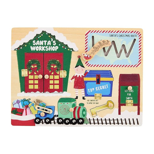 Santa Workshop Busy Board