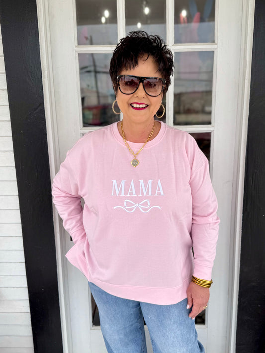 Mama Sweatshirt | Pink