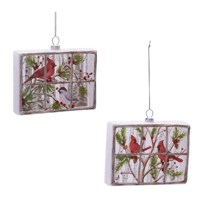 Cardinal Window Ornament