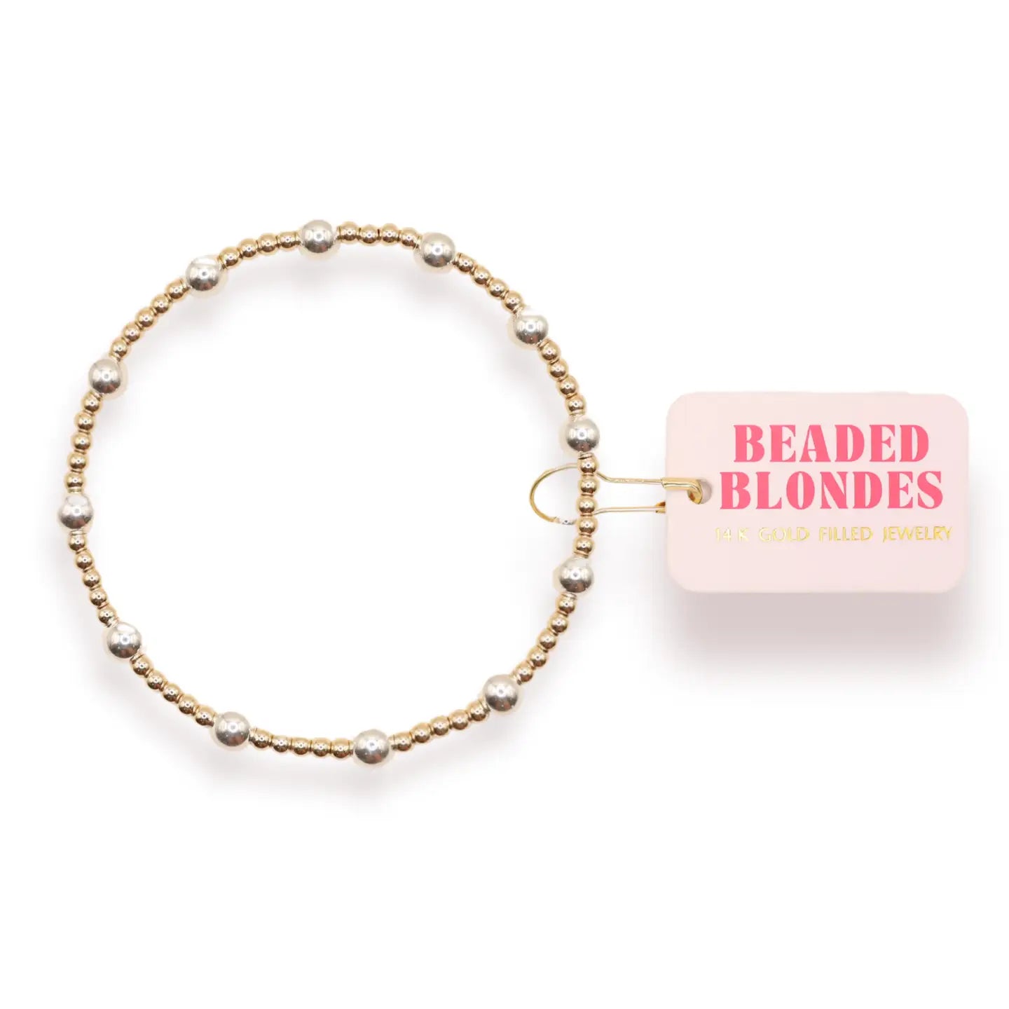 Lively Bracelet in Gold with Silver | Extended