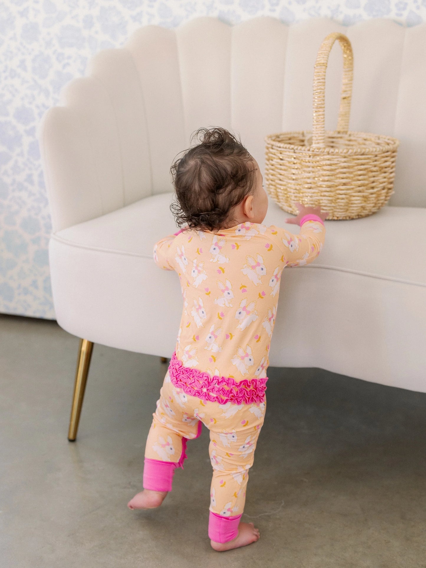 Hoppy Ruffle Romper