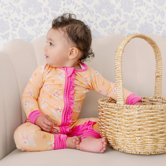 Hoppy Ruffle Romper