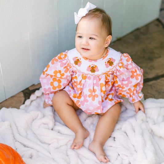 Autumn Turkey Diaper Cover Set