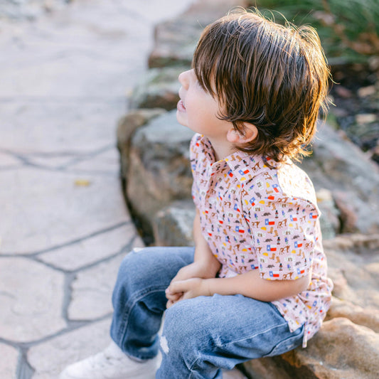 Texas Forever Boys' Polo
