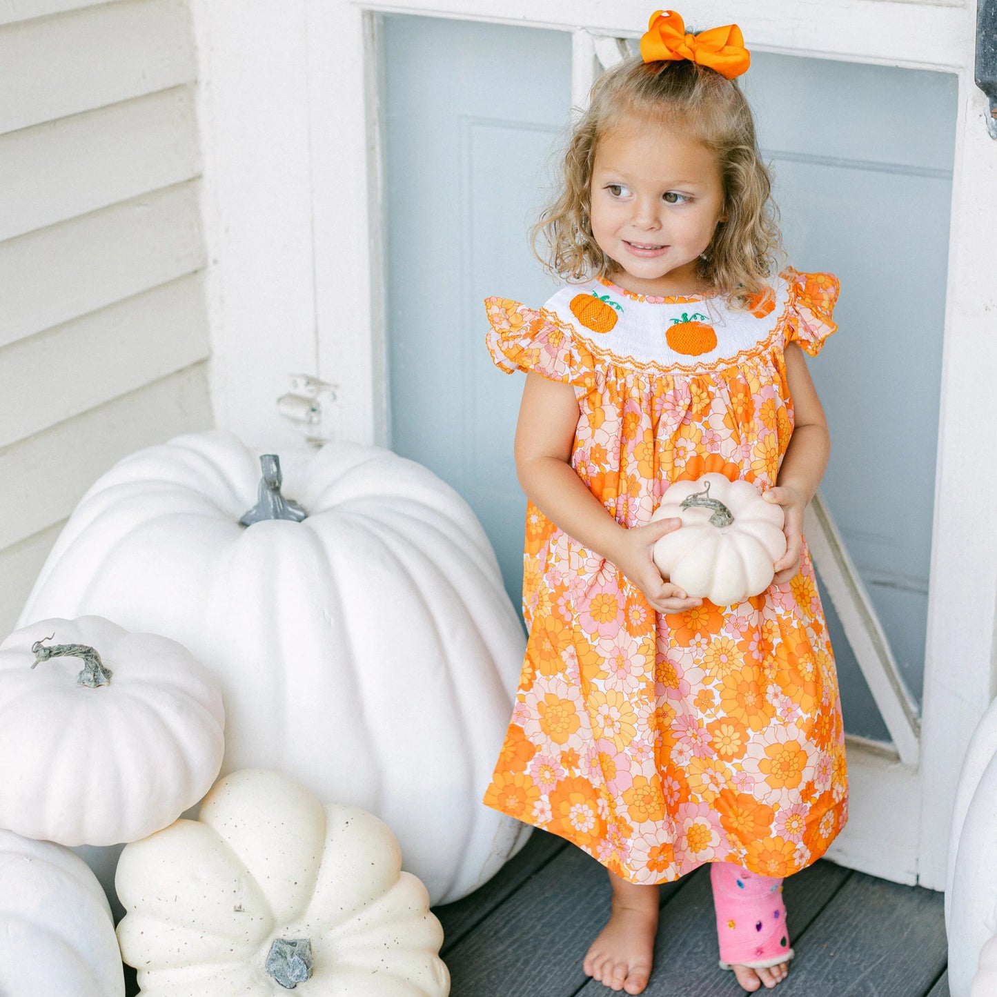 Clara Pumpkin Dress