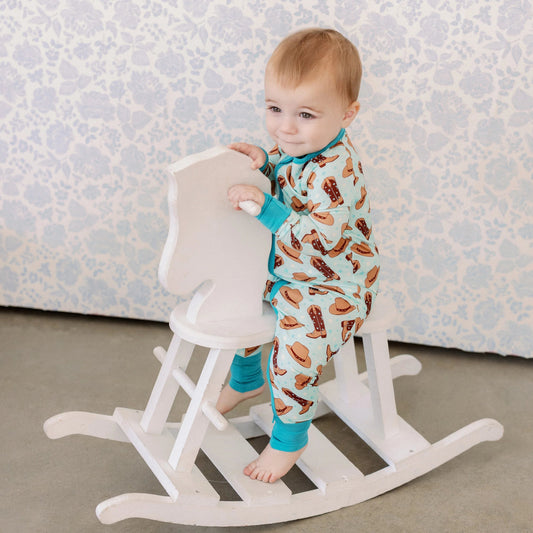 Yeehaw Zipper Romper