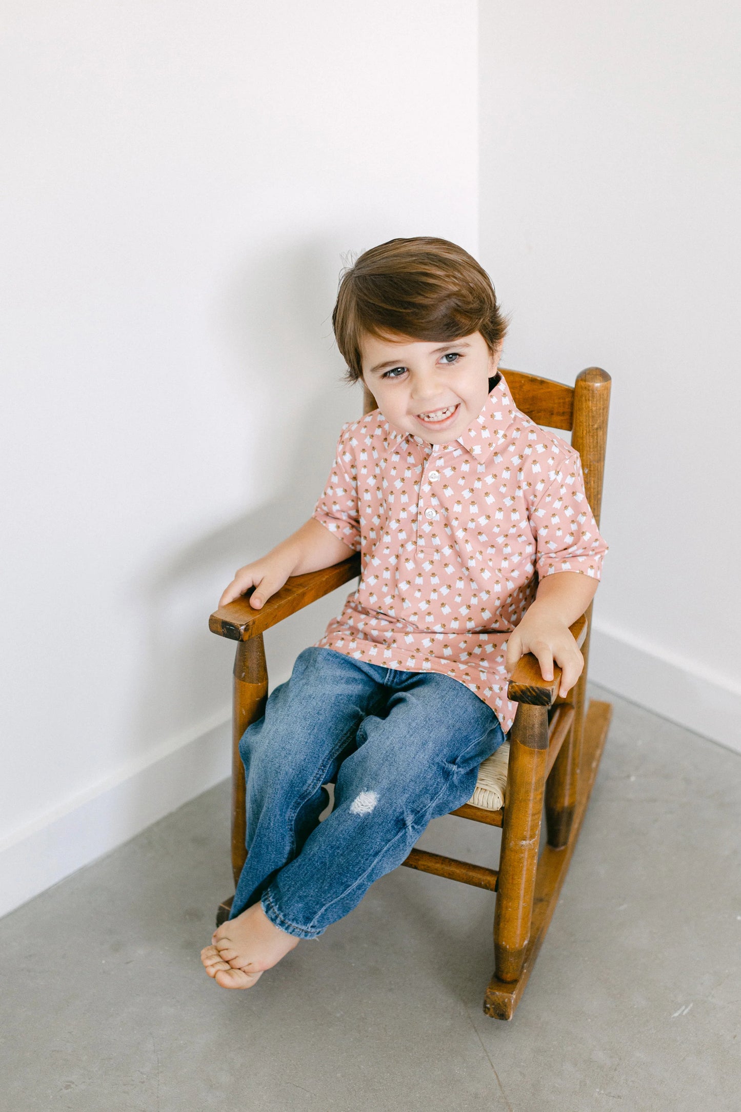 Rodeo Ghost Boys' Polo