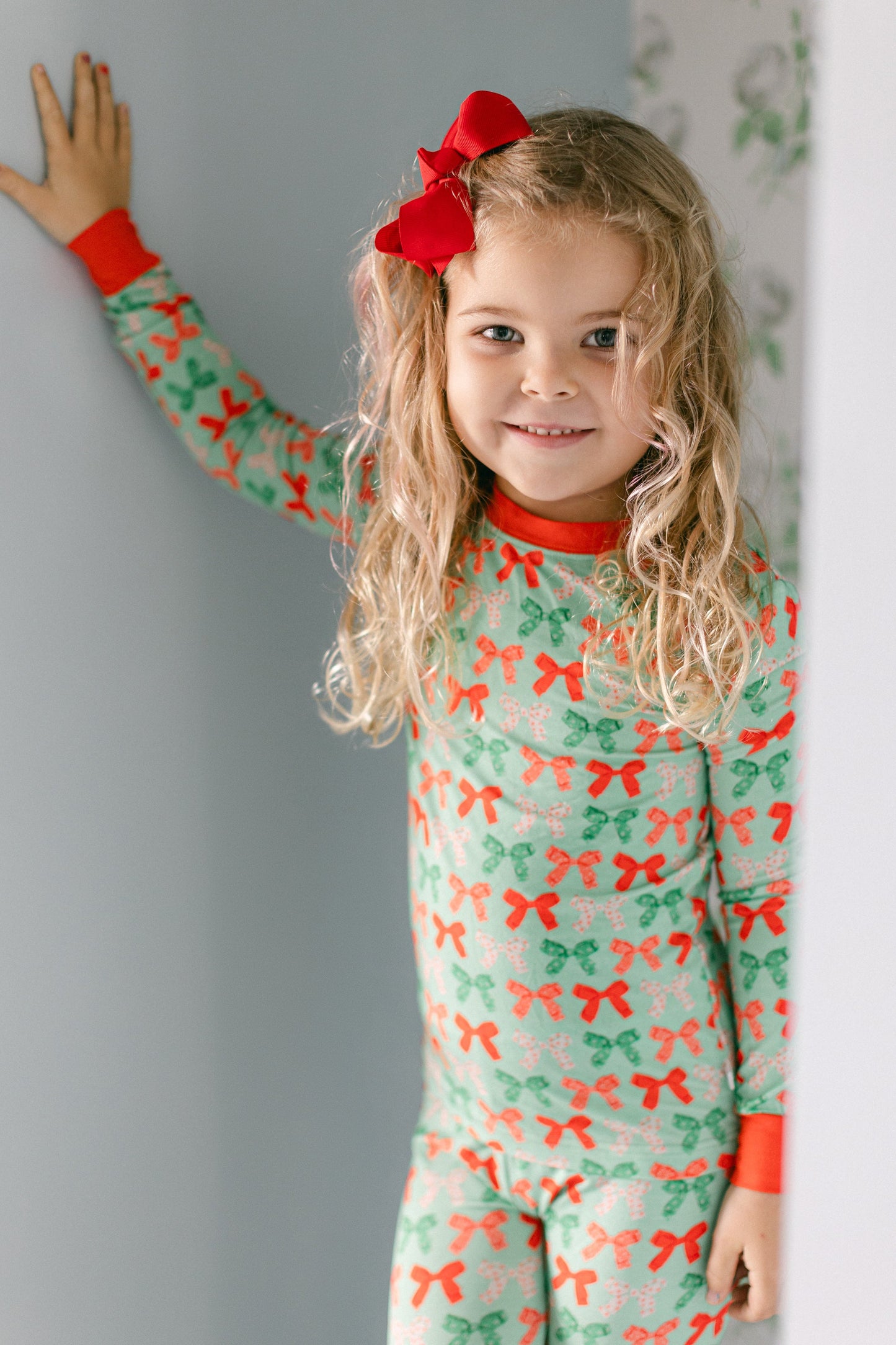 Christmas Bows Premium PJ Set