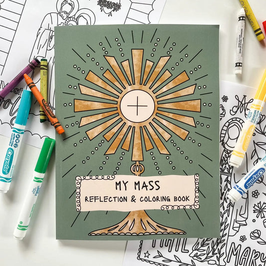 Catholic Coloring Book | My Mass Reflections
