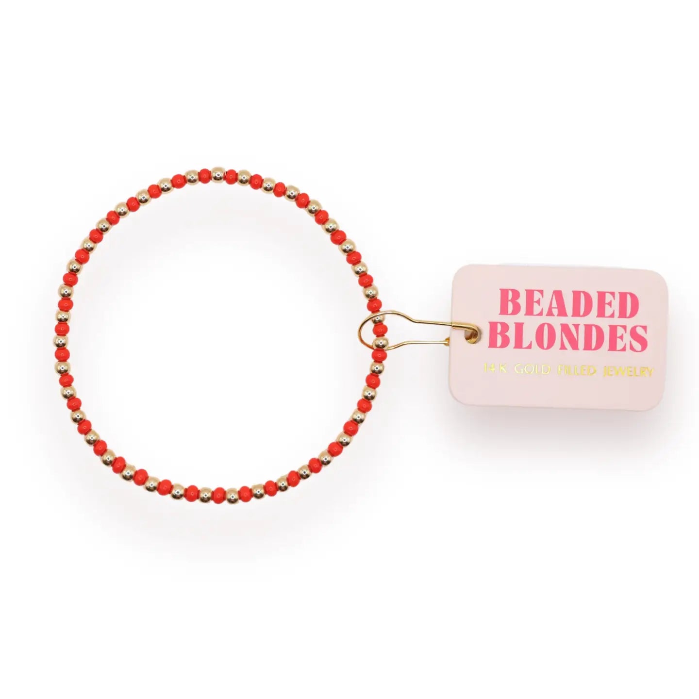Demi Bracelet in Bright Red