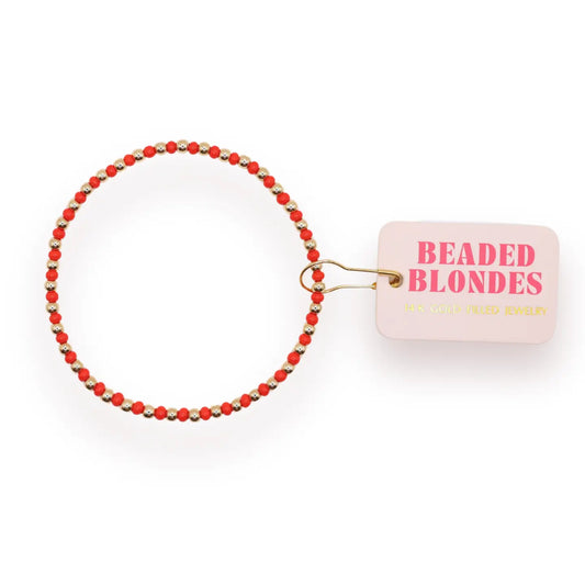 Demi Bracelet in Bright Red