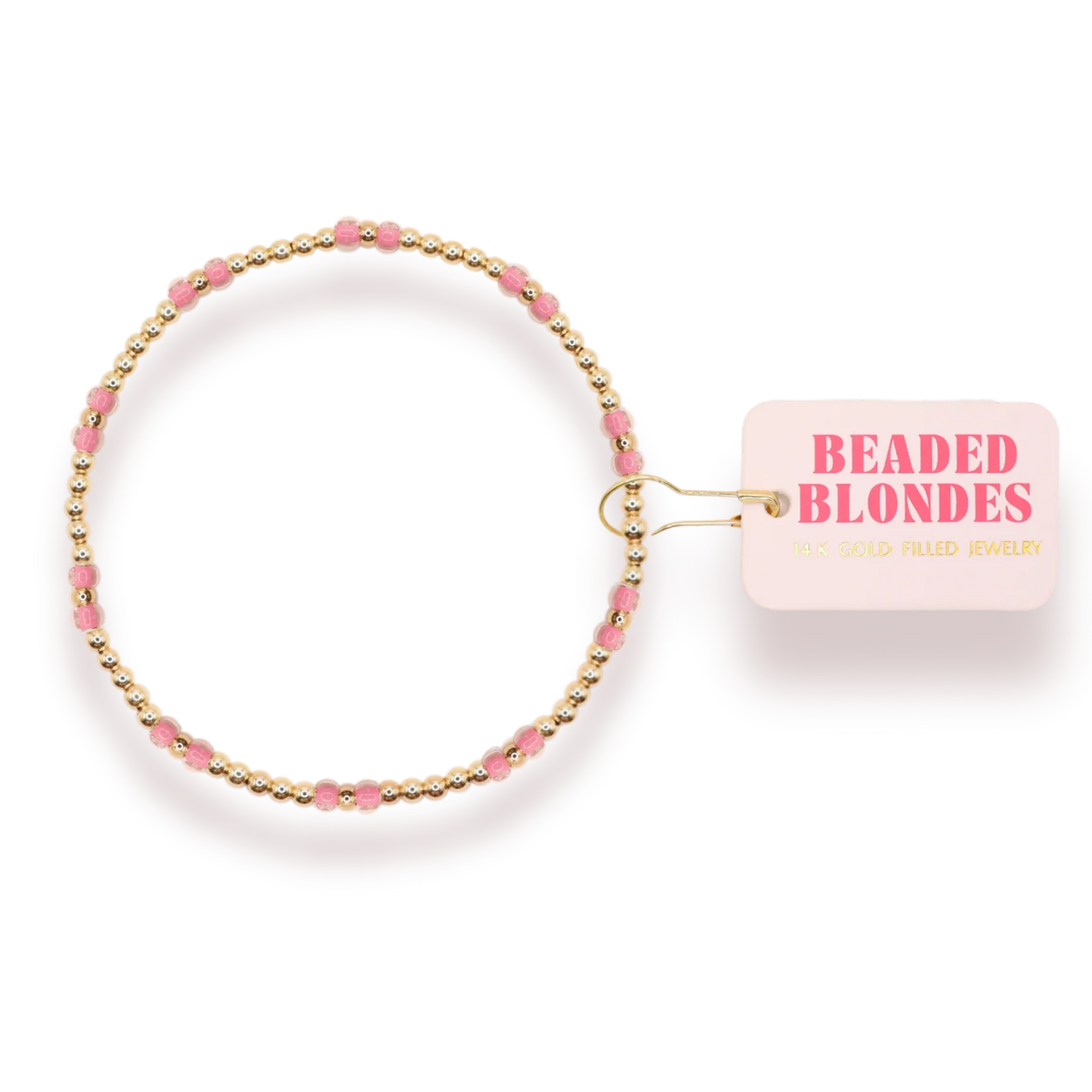 Rose Pink Hazel Bracelet | Extended