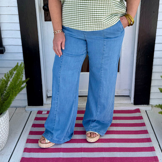 Sandra Wide Leg Jogger