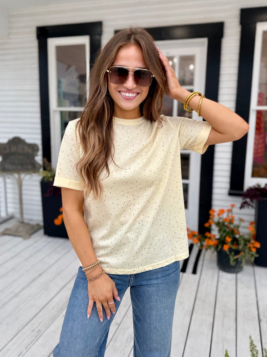 Margot Top | Butter Yellow