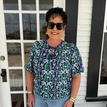 Ren Top | Gossamer Wings Navy