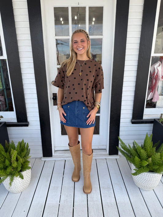 Betty Top | Brown