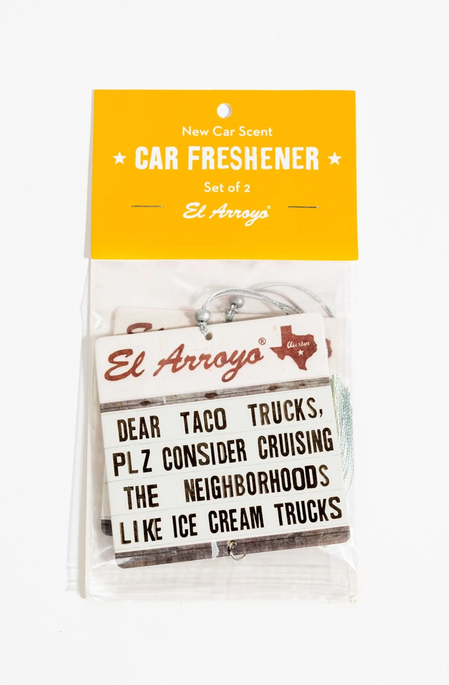 Car Air Freshener (2 Pack) - Dear Taco Trucks