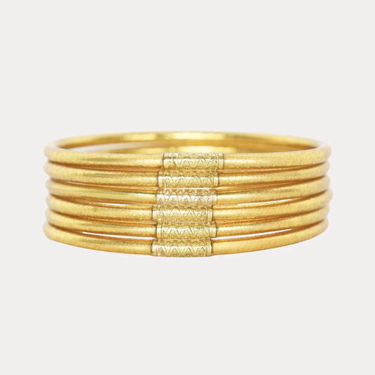 Aura Lumine All Weather Bangles® (Set of 6)