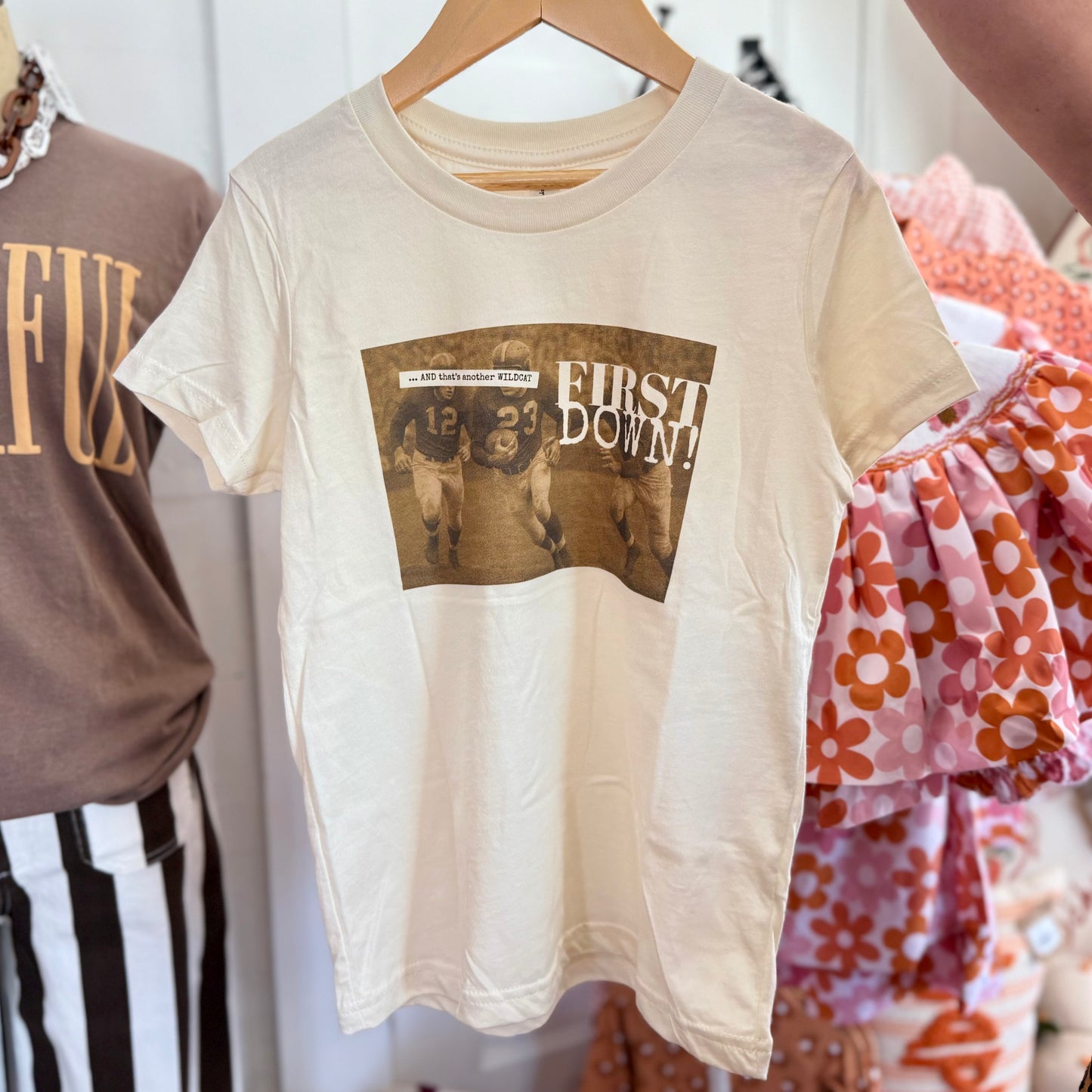 Wildcat First Down Tee | Youth