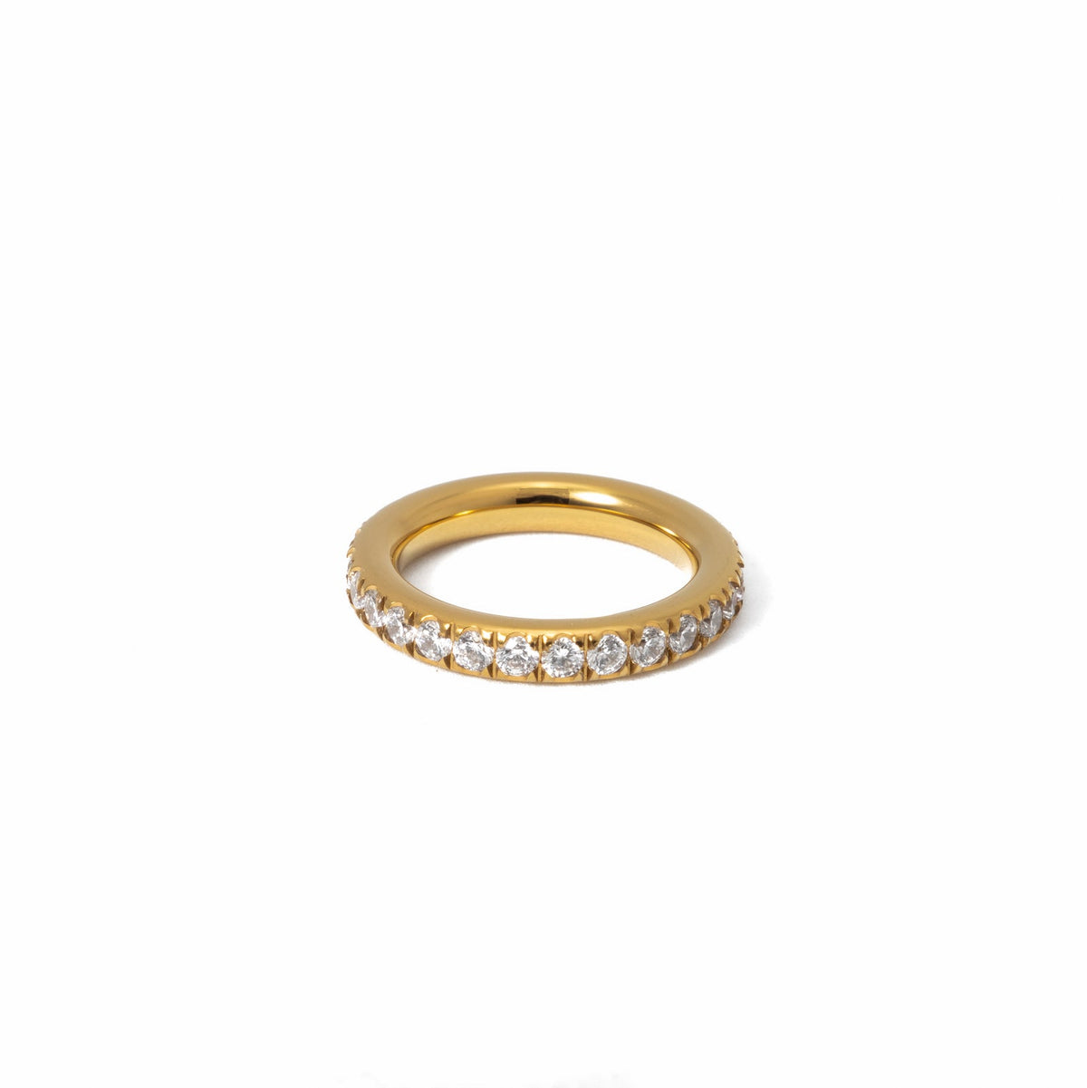 Waterproof Chunky Tennis Ring