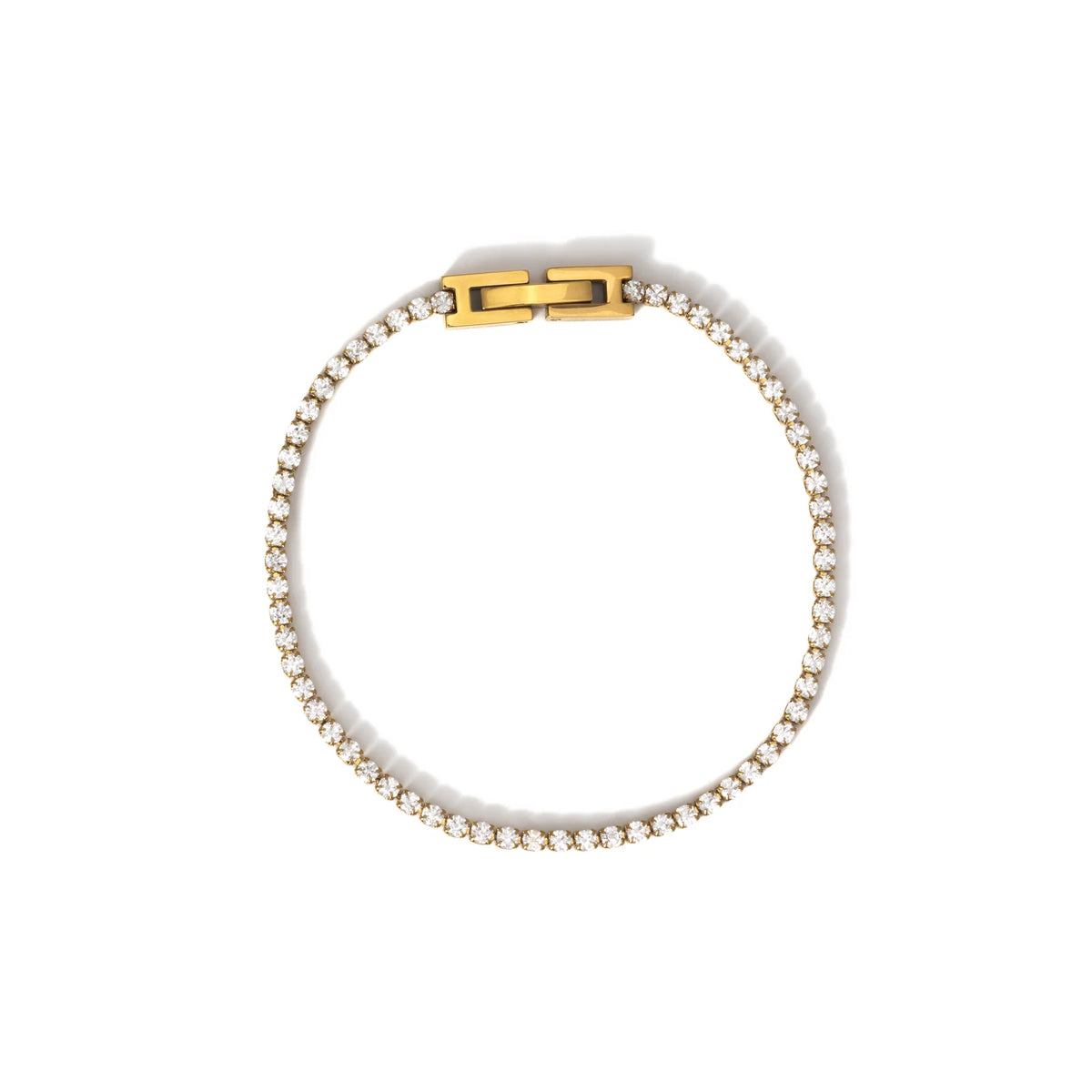 Waterproof 2mm Tennis Bracelet