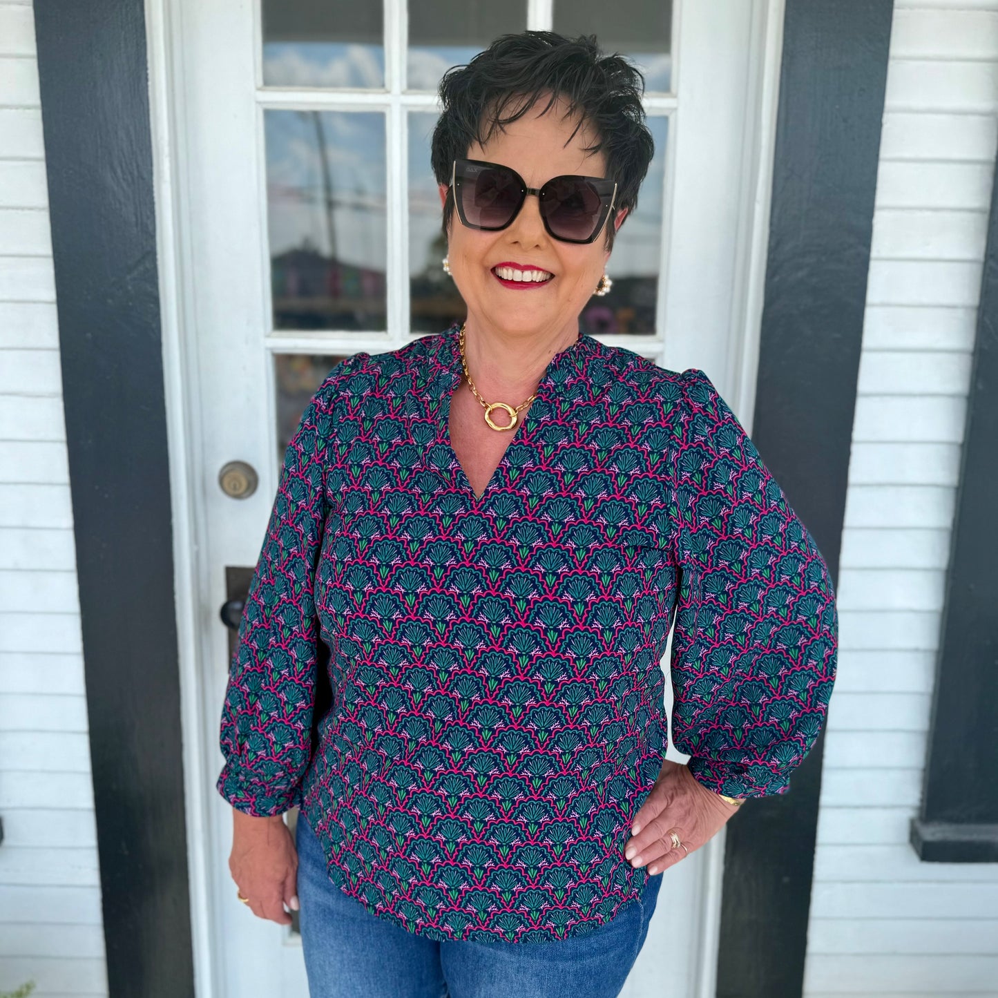 Aria Top | Second Glance Pink
