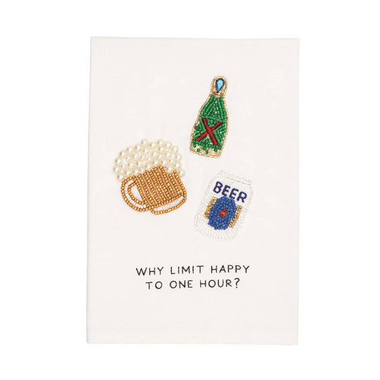 Happy Hour Bar Towel