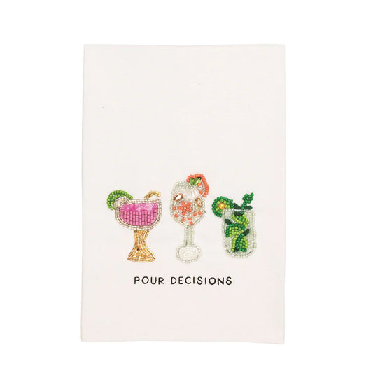 Pour Decisions Bar Towel