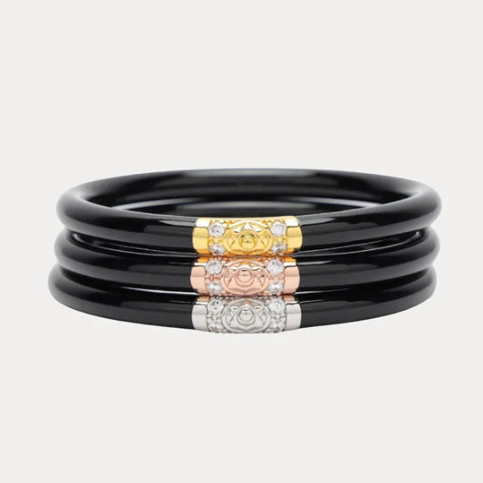 Black Three Kings All Weather Bangles® (AWB®) | Black