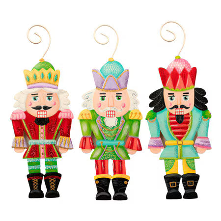 Merry & Bright Nutcracker Ornaments