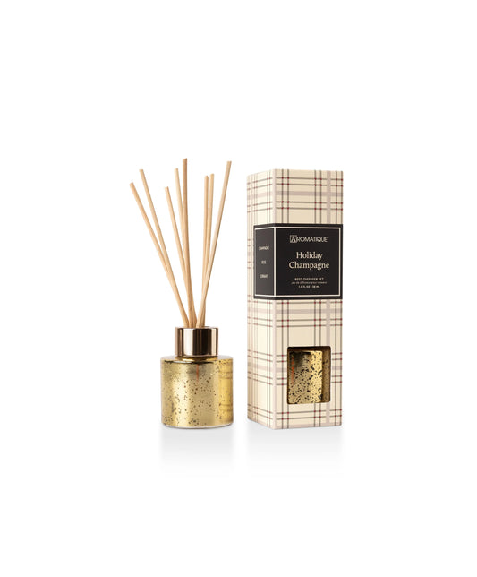 Holiday Champagne | Plaid Mini Diffuser Set