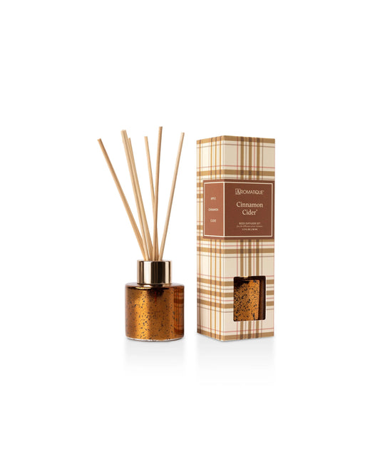 Cinnamon Cider - Plaid Mini Reed Diffuser Set