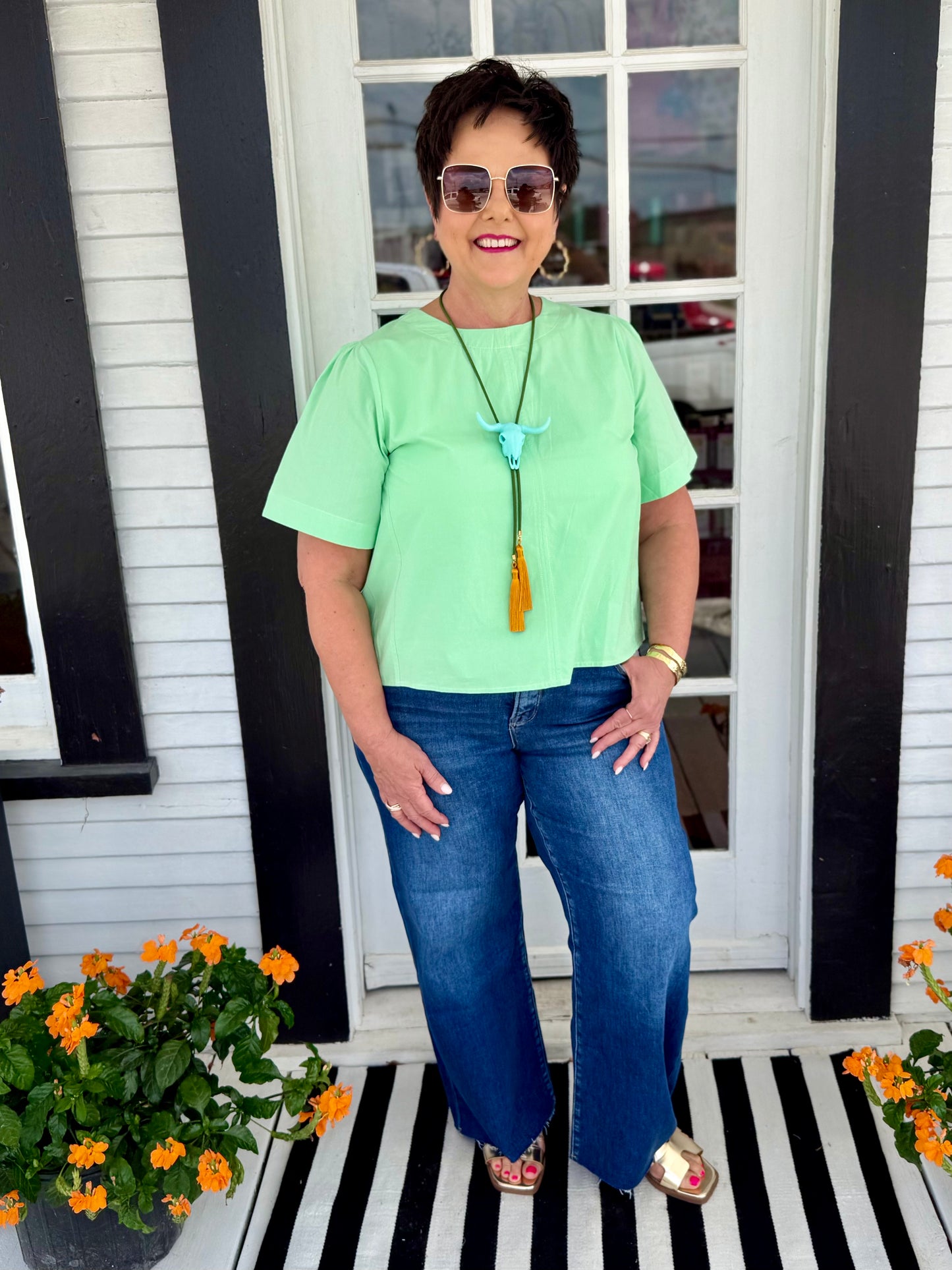 Gracie Top | Green
