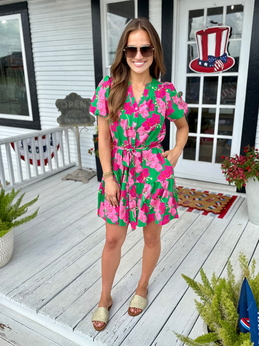 Addison Dress | Orchid Reverie Pink