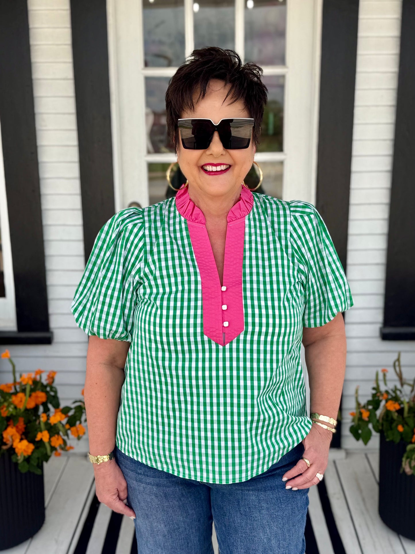 Ginny Top | Green